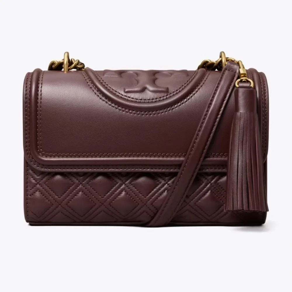 NEW TORY BURCH SMALL FLEMING CONVERTIBLE SHOULDER BAG